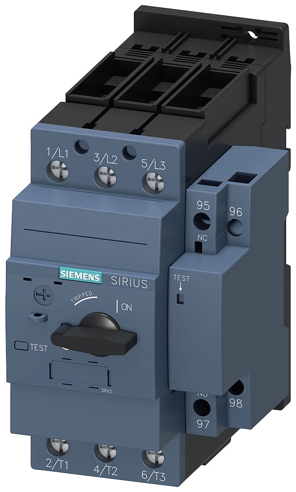 SIEMENS - SIE3RV21314EA10 Interruttore automatico, S2, protezione motore, Class 10, sganciatore A 22 ... 32 A, sganciatore N 416 A