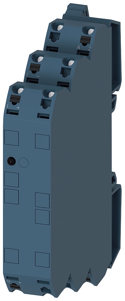 SIEMENS - SIE3RS70052FW00 Convertitore di segnale, Uc 24 ... 240 V, 3 vie, ingresso: 0 ... 10 V, 0/4 ... 20 mA, uscita: 0 ... 10 V, 0/4 ... 20 mA