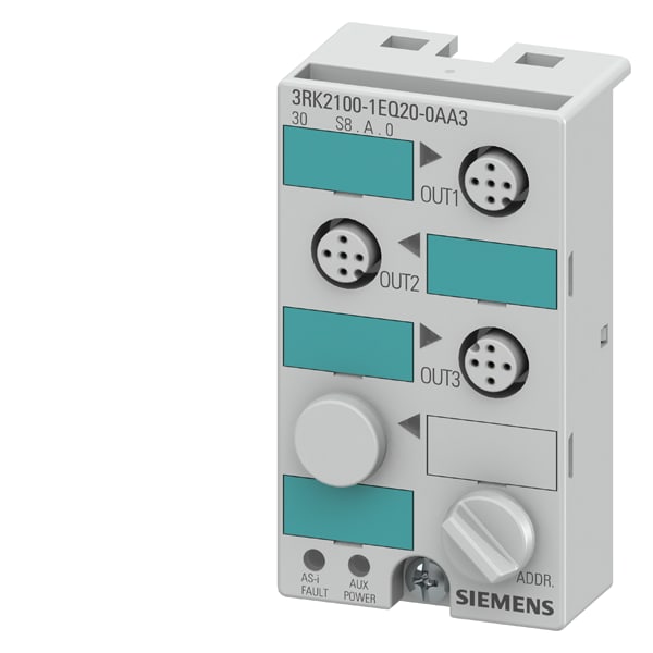 SIEMENS SIE3RK21001EQ200AA3 MODAS-I A-B, IP67, PRESE M12