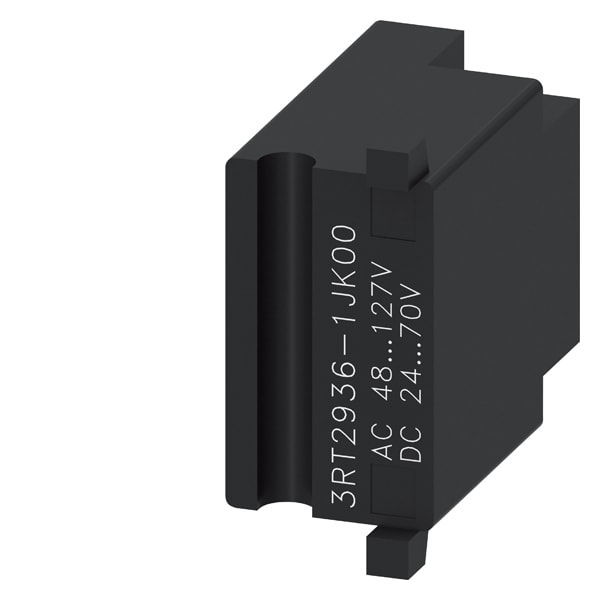 SIEMENS SIE3RT29361JK00 VARISTOR WITH LED,48-127VAC,24-70VDC,S2