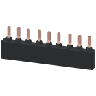 SIEMENS - SIE3RV19351B Sbarra collettrice trifase per 3 interruttori automatici S2, interdistanza modulare: 55 mm