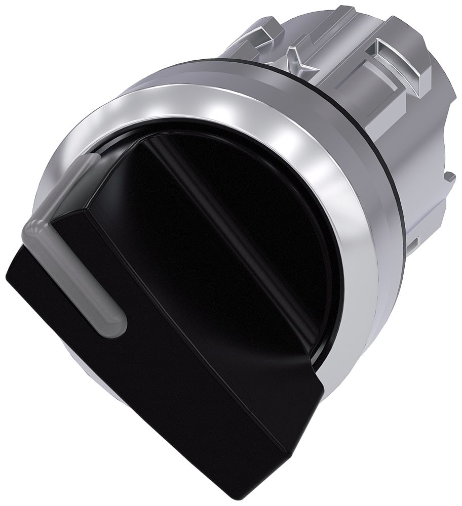 SIEMENS - SIE3SU10522BC100AA0 SEL.LUM.MET LEVA NERO MOMENT.2POS RIT DX