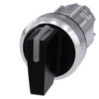 SIEMENS - SIE3SU10522BN100AA0 SEL.LUM.MET LEVA NERO MOMENT.3POS RIT.DX