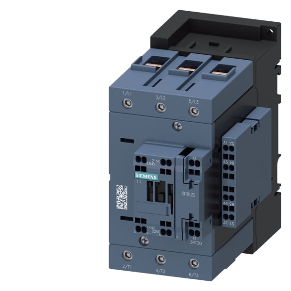 SIEMENS SIE3RT20463AP06 CONTACTOR,AC3:45KW,2NO+2NC,230VAC 50HZ