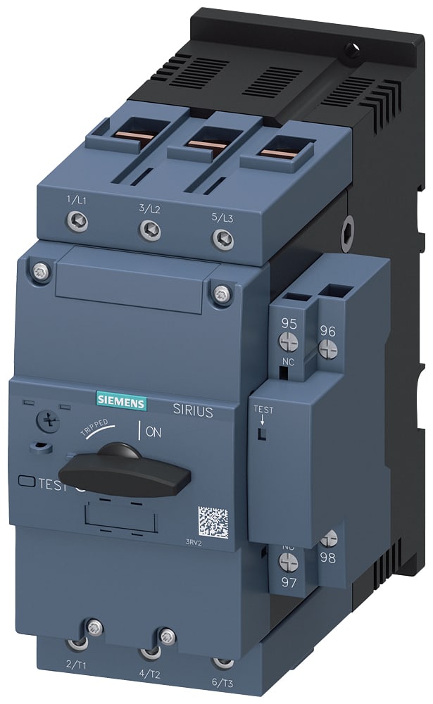 SIEMENS - SIE3RV21424MA10 Interruttore automatico, S3, protezione motore, Class 10, sganciatore A 80 ... 100 A, sganciatore N 1300 A