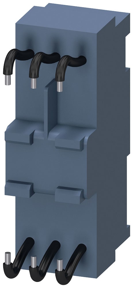 SIEMENS - SIE3RA68900BA Adattatore 45 mm per interruttori automatici 3RV102. Sezione del conduttore AWG10