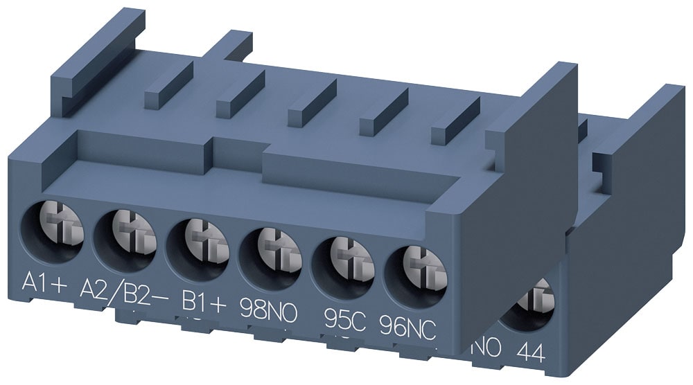 SIEMENS - SIE3RA69201C Morsetti del circuito di comando per 3RA62, morsetti a vite, 2 morsetti per ogni confezione