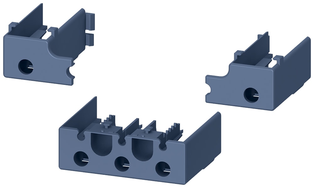 SIEMENS - SIE3RT29464EA4 Calotta coprimorsetti per morsetti serracavo per contattore e relè di sovraccarico S3, a 4 poli