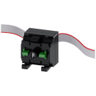 SIEMENS - SIE3SU14011MC601CA1 Modulo terminale (modulo di comando e LED), incl. LED, colore bianco, fissaggio su piastra frontale