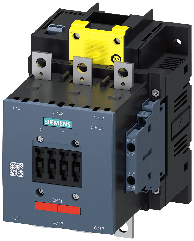 SIEMENS SIE3RT10546SP363PA0 CONTACT 55 KW/400V 2NO+2NC F-PLC-IN
