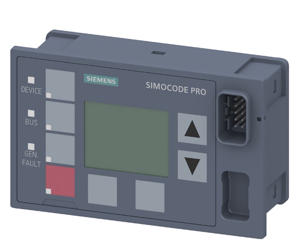 SIEMENS SIE3UF72101AA010 PANNELLO OPERATORE LCD COLOR TITANO PER