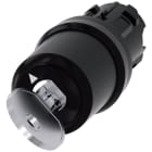 SIEMENS - SIE3SU10005JF010AA0 Selettore a chiave Siemens, C, con controllo, 22 mm, rotondo, in plastica, estrazione O