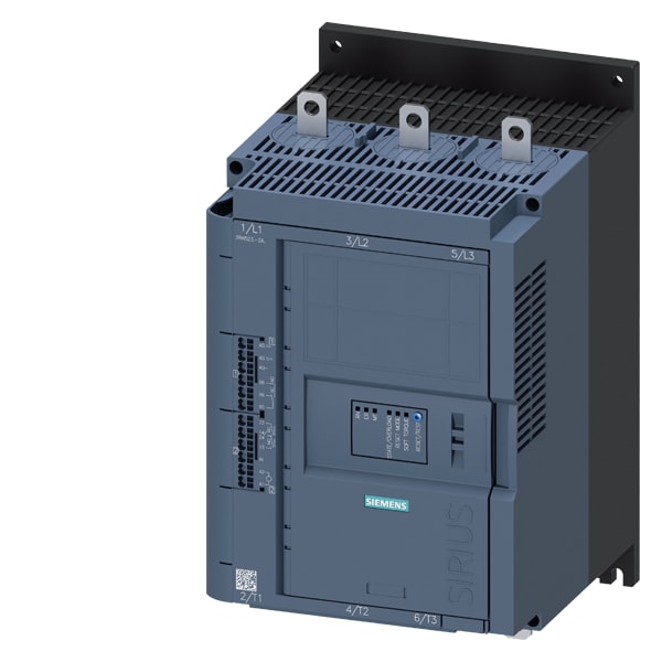 SIEMENS SIE3RW52342AC05 SOFTSTARTER 500V AC 113A 24V AC/DC MOLL