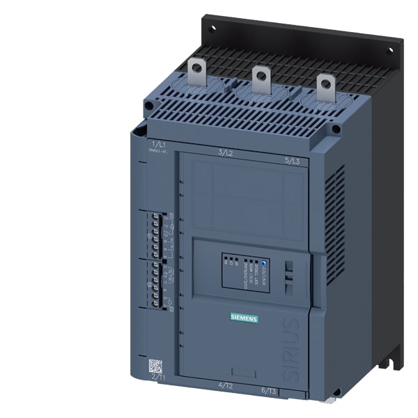 SIEMENS SIE3RW52356TC04 SOFTSTARTER 400V AC 143A 24V AC/DC VITE