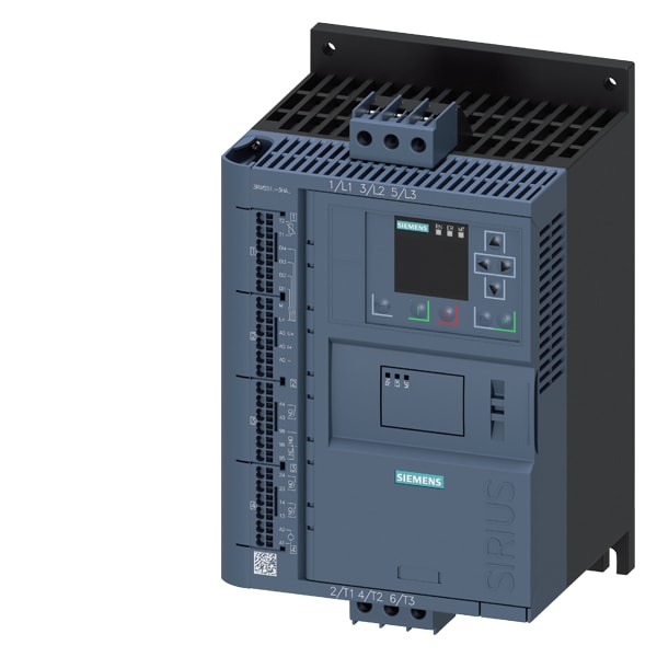 SIEMENS SIE3RW55143HA14 SOFTSTARTER 400V AC 18A 110-250V AC ML.