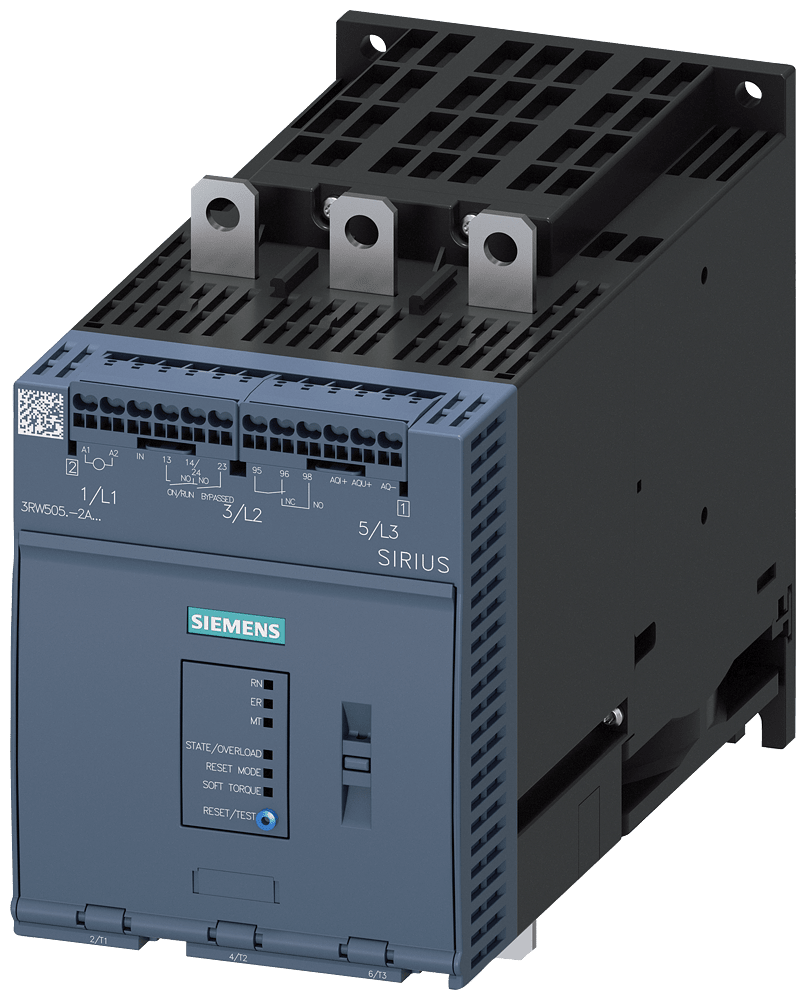 SIEMENS SIE3RW50562AB14 SOFTSTARTER 400V 171A AUS 110-250V AC ML