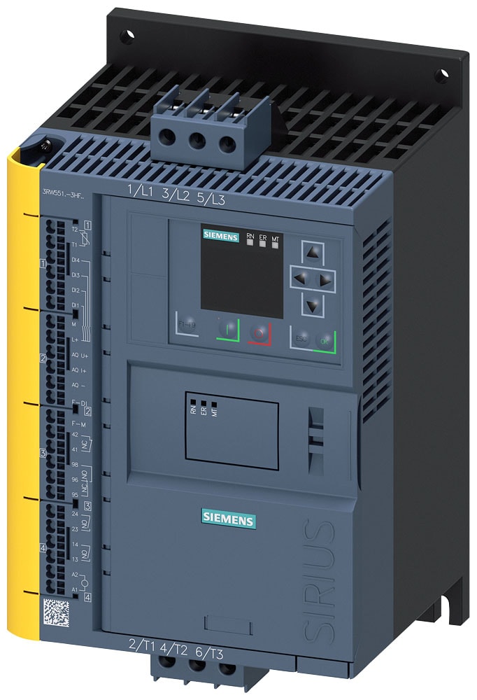 SIEMENS - SIE3RW55173HF04 SOFTSTARTER-F 400V 38A AUS 24V AC/DC ML