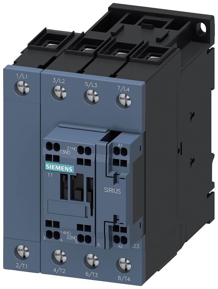 SIEMENS SIE3RT23373NB30 CONTATTORE 4NO,AC1:110A, AC/DC20-33V