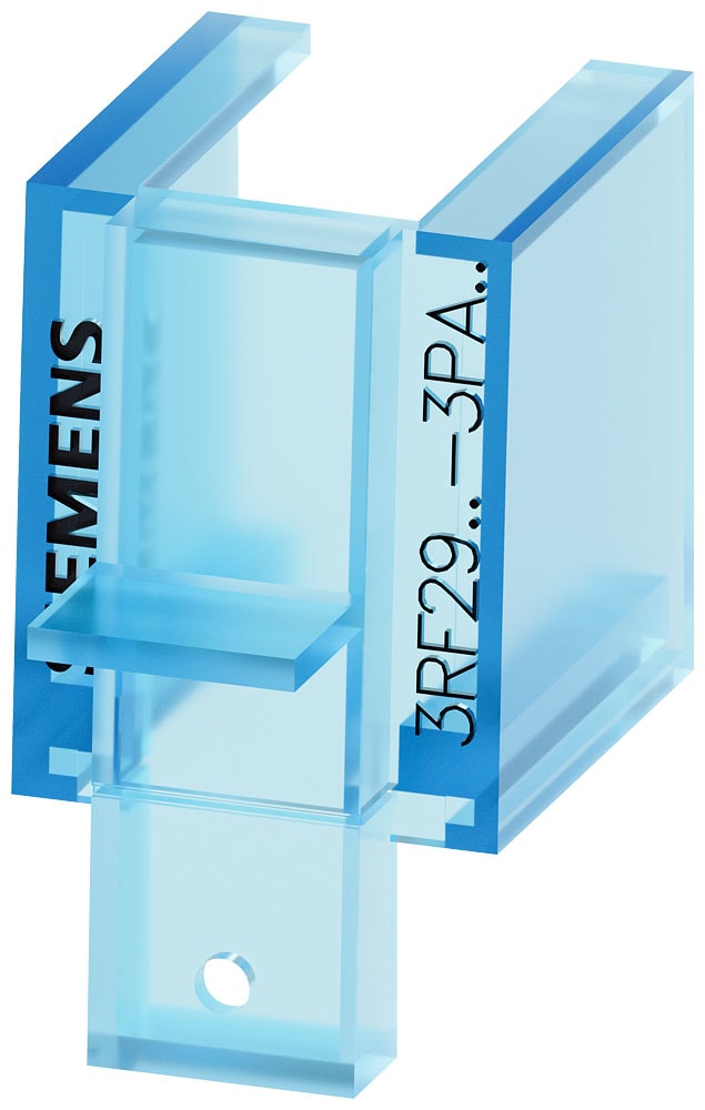 SIEMENS - SIE3RF29003PA88 Calotta coprimorsetti per 3RF21/3RF23, collegamento con capicorda a occhiello