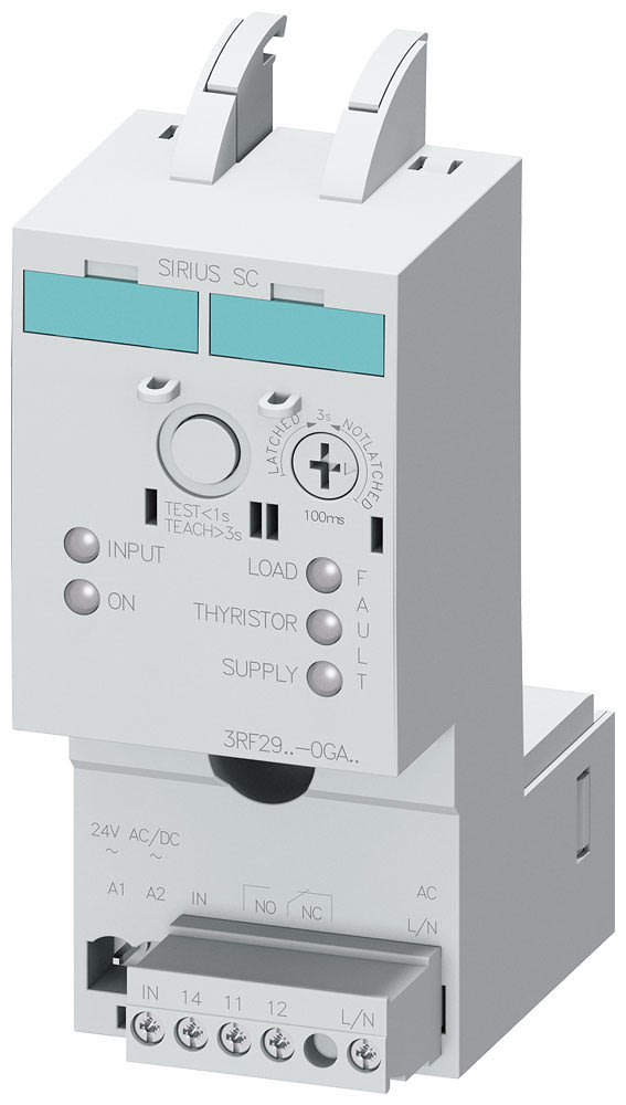 SIEMENS - SIE3RF29200GA16 Sorveglianza del carico, campo di corrente 20 A 400 ... 600 V/AC/DC 24 V