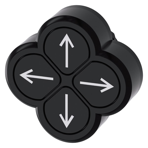 SIEMENS SIE3SU10003FB110AU0 QUADRUPLE PUSHBUTTON, BLACK