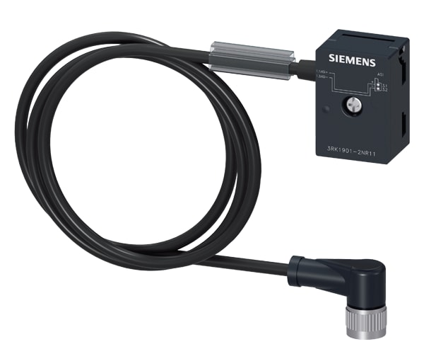 SIEMENS SIE3RK19012NR11 AS-I M12 BRANCH AS-I WITHOUT U-AUX, 1M
