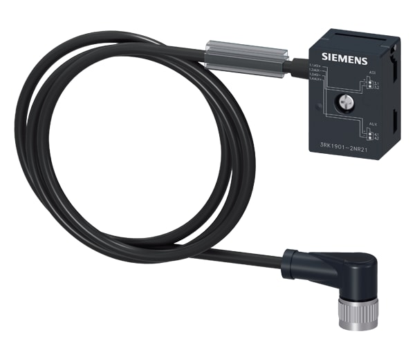 SIEMENS SIE3RK19012NR21 AS-I M12 BRANCH AS-I AND U-AUX, 1M