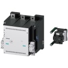 SIEMENS - SIE3TF68331QG7 Contattore gr. costr. 14, a 3 poli, AC-3, 335 kW, 400/380 V (690 V), blocchetto di contatti ausiliari 33 (3NO+3NC)