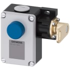 SIEMENS - SIE3SE71601BD00 Interruttore a fune SIRIUS + leva, custodia in metallo, 2 x M25 x 1,5, 1NO+1NC, con blocco EN ISO 13850