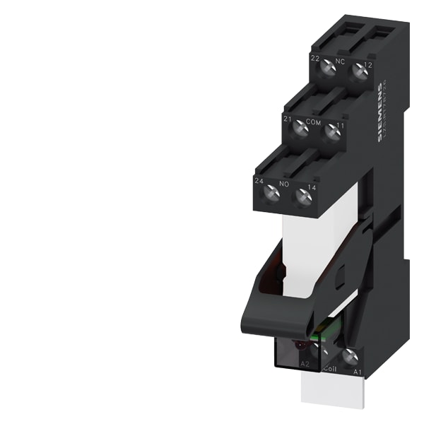 SIEMENS SIELZS:RT4B4L24 PLUG-IN RELAY COMPACT UNIT