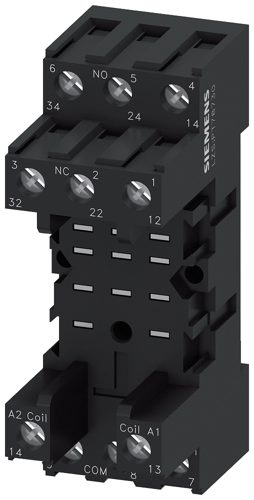 SIEMENS SIELZS:PT78730 BASE FOR RELAY,