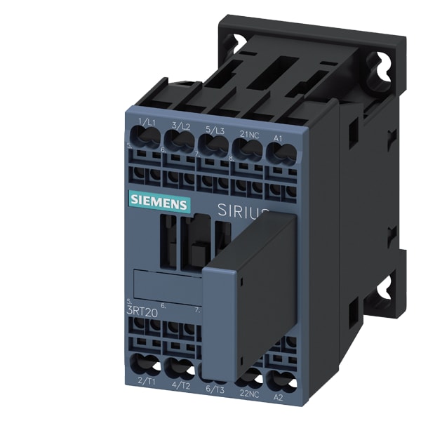 SIEMENS SIE3RT20162EP02 CONTACTOR,AC3:4KW 1NC AC230V 50/60HZ
