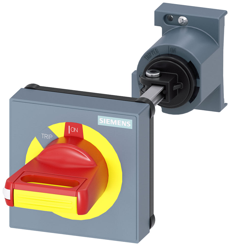 SIEMENS - SIE3RV29261C Comando rotativo bloccoporta OFF di emergenza, S00...S3, albero da 130 mm