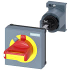 SIEMENS - SIE3RV29261C Comando rotativo bloccoporta OFF di emergenza, S00...S3, albero da 130 mm