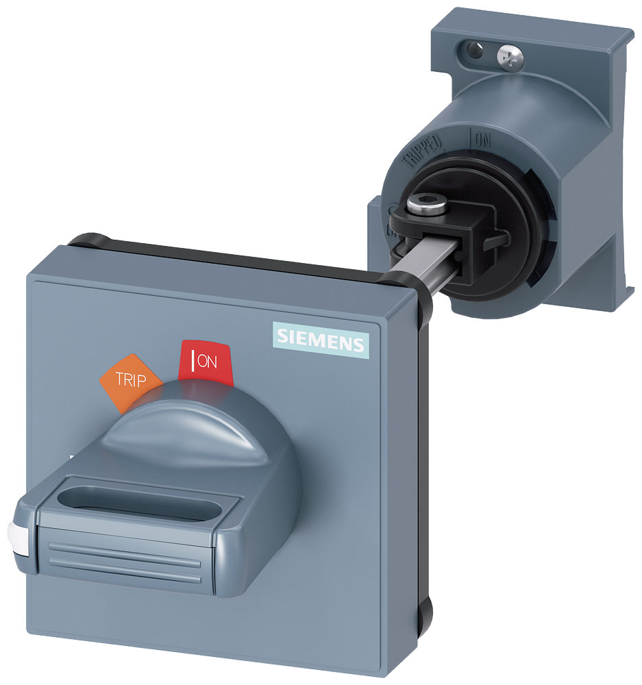 SIEMENS - SIE3RV29261B Comando rotativo bloccoporta per interruttore automatico, S00...S3, albero da 130 mm, nero