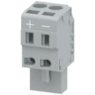 SIEMENS - SIE3RT19554NQ02 connettore a 2 poli per azionamento elettronico 3RT1.5* -3RT1.7*