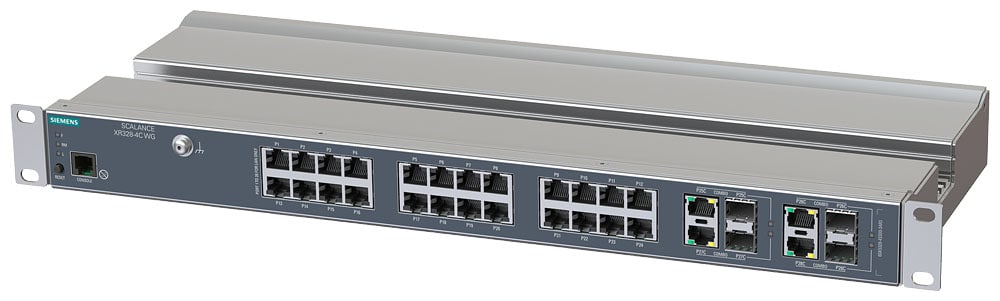 SIEMENS - SIE6GK53284SS003AR3 SCALANCE XR328-4C WG, man.sw.Layer 2, 28x RJ45, 4x porte combo, AC230V