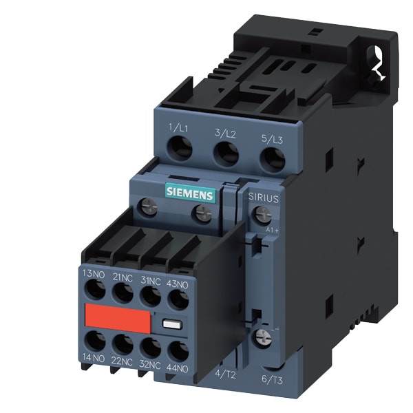 SIEMENS SIE3RT20261FB443MA0 CONT11KW,1L,1R,DC 24V,,DIODO S0 VT