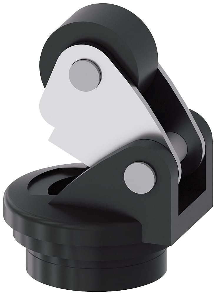 SIEMENS - SIE3SE50000AE12 Testina di comando per interruttori di posizione 3SE51/52, leva con rotella, forma E, leva in acciaio inox