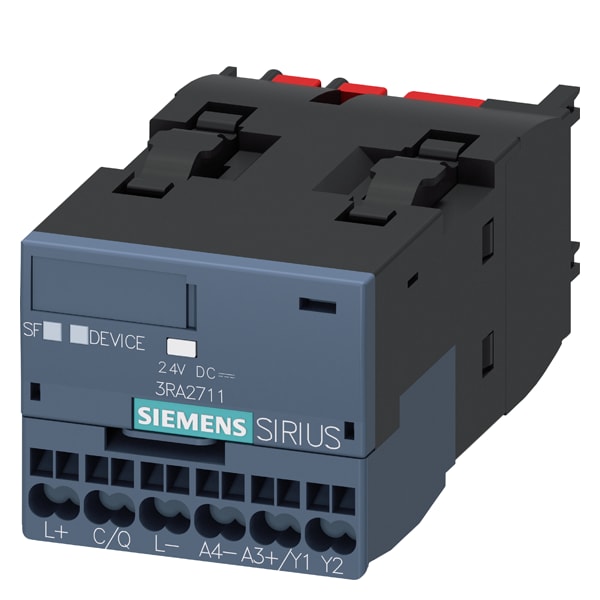 SIEMENS SIE3RA27112AA00 MODFUNZ.X IO-L,AVV.DIR.ML,3RT2 S00-S0