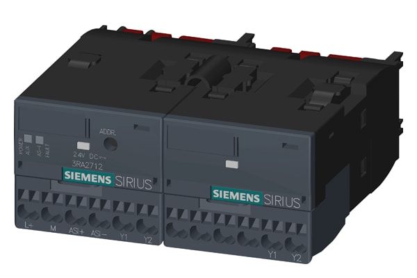 SIEMENS SIE3RA27122BA00 MODFUNZ.X AS-I,INV.ML,3RT2 S00-S0