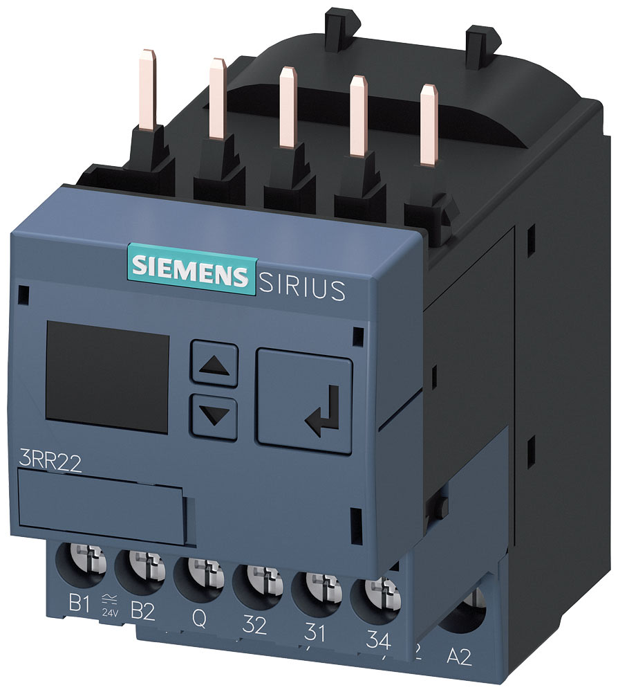 SIEMENS - SIE3RR22411FA30 Relè di controllo montabile su contattore 3RT2, gr. costr. S00 standard, 1,6 ... 16 A
