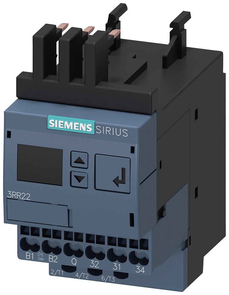 SIEMENS - SIE3RR22412FA30 Relè di controllo montabile su contattore 3RT2, gr. costr. S00 standard, 1,6 ... 16 A