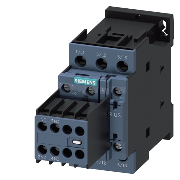 SIEMENS SIE3RT20271AC24 CONT15KW,2L,2R,AC 110V 50HZ,S0 VT