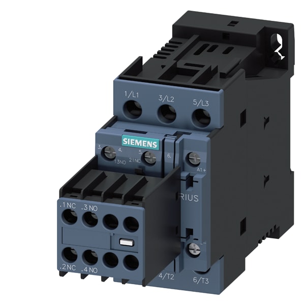 SIEMENS SIE3RT20261BG44 CONT.11KW 2NO+2NC DC 125V