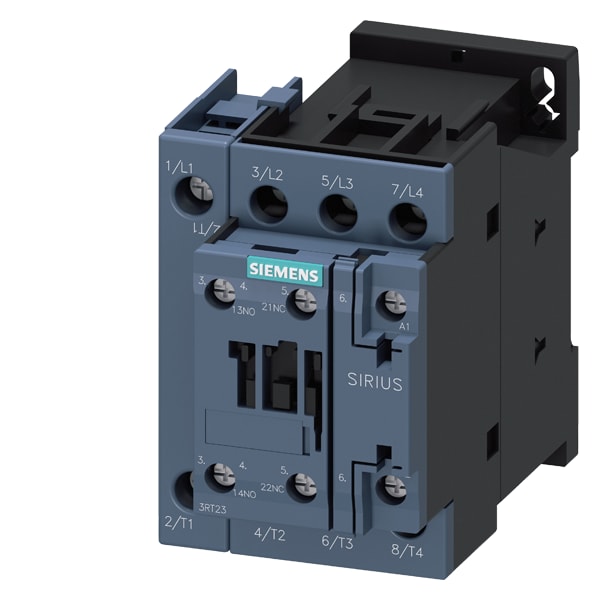 SIEMENS SIE3RT23261AN20 4NO CONTACTOR, AC1: 40A, 230V 50/60HZ