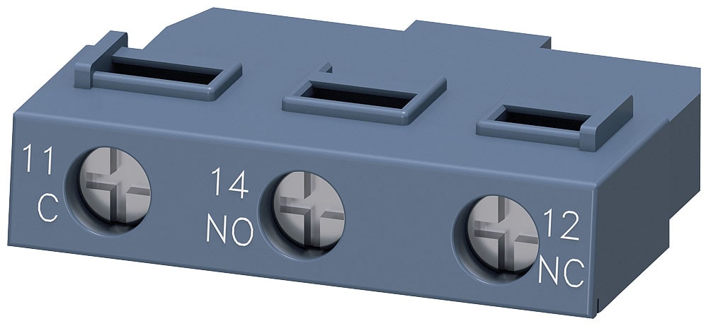 SIEMENS - SIE3RV29011D Blocchetto di contatti ausiliari, trasversale, 1CO, per interruttori automatici, S00/S0