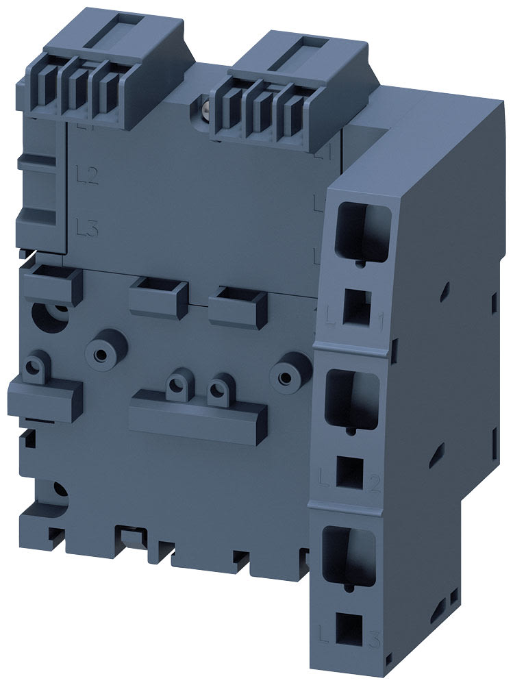 SIEMENS - SIE3RV29171E Sbarra collettrice trifase con alimentazione a destra per 2 interruttori automatici S00 e S0