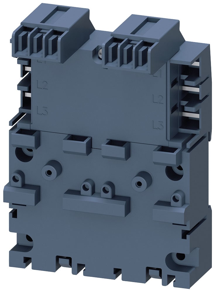 SIEMENS - SIE3RV29174A Sbarra collettrice trifase incl. connettore di ampliamento per 2 interruttori automatici S00 e S0