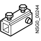 SIEMENS - SIE8UC7058 Riduttore 8 mm/6 mm, parte di ricambio per comando rotativo bloccoporta 8UC7